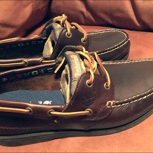 MEN'S TIMBERLAND KIYWAH BAY HANDSEWN BOAT SHOES